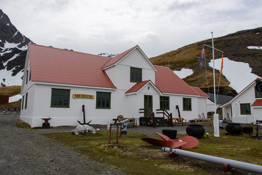 Grytviken museum - old whaling station on South Georgia