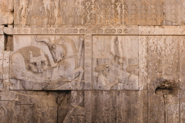 relief at Persepolis Iran