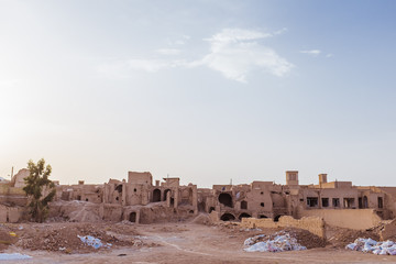 old buildings in Yazd, Iran