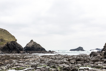 Fototapeta na wymiar Cornwall coastline