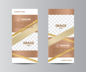 Tri-fold brochure template