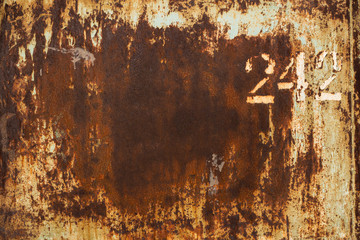 Rusty metal texture background