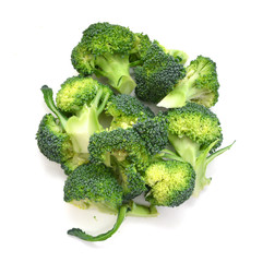 Broccoli isolated on white 