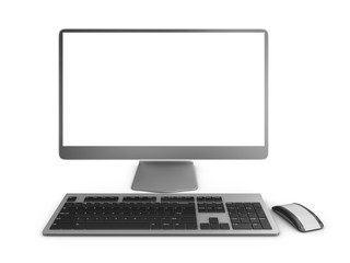 Fototapeta premium The modern computer