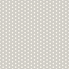 Vector seamless pattern. Modern stylish texture. Geometric striped ornament. Monochrome lattice