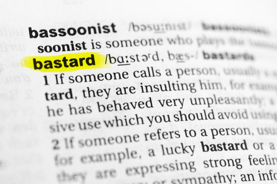 Highlighted English Word Bastard And Its Definition In The Dictionary Stock Photo Adobe Stock Highlighted English Word Bastard And Its Definition In The Dictionary Stock Photo Adobe Stock