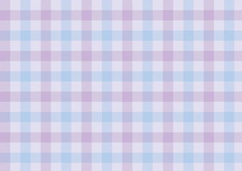ガンクラブチェック-紫と水色