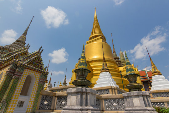 Wat Phra Kaew, Thailand Temple of the Emerald Buddha officially known as Wat Phra Sri Rattana Satsadaram is regarded as the most important Buddhist temple in Thailand.