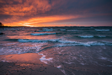 Obraz premium Sunset colors on the Sky
