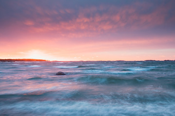 Sunset colors on the Sky