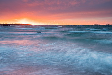 Sunset colors on the Sky