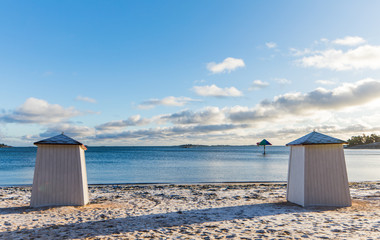 Classic changing room or house in Hanko