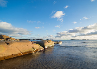 Calm shore
