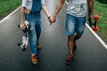 walk in the park on skateboards