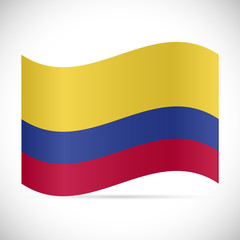 Colombia Flag Illustration