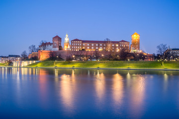 Night View of Krakow - Poland