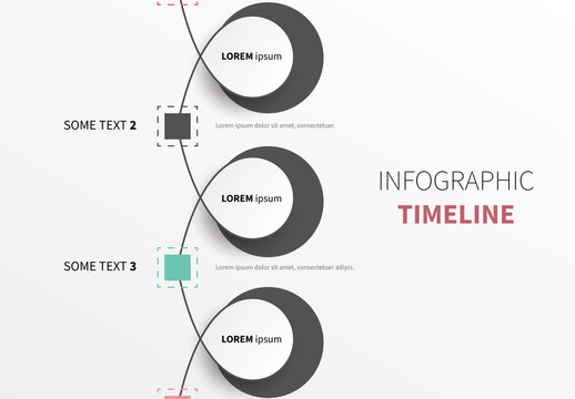 Infographic Layout with Loop Element 1