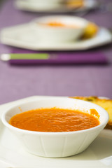 gaspacho/potage à base de légumes