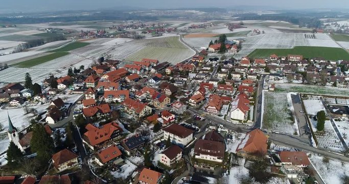 Flug &uuml;ber Seedorf BE