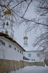 Orthodox Church in winter.