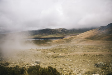 Laguna Milluni in Bolivia