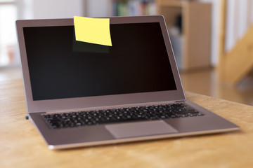 Covered computer camera lens