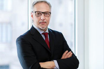 Senior manager portrait