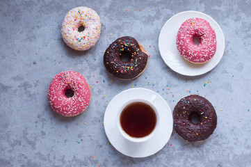 Sweet donuts.