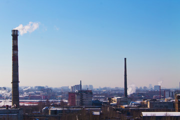 Urban landscape, Smoking pipes