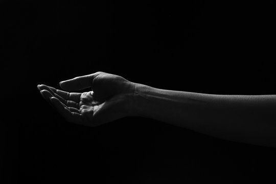 black and white hands art photography