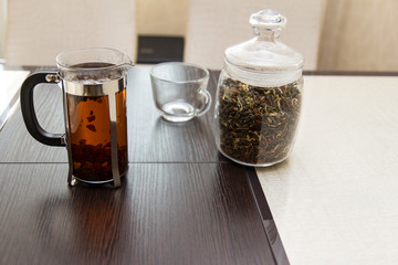 A tea set