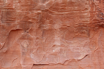 Red sandstone background worn curves