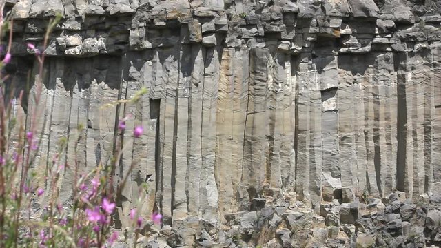 Basalt shapes of rocks