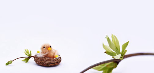 Abstract composition for Easter celebration.