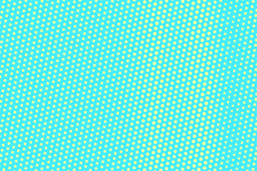 Turquoise yellow dotted halftone. Vertical sparse dotted gradient.