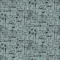 Seamless dark gray background. Grunge texture, seamless pattern. Abstract vector. Layer for creating textures and grunge surfaces. The surface of the old wall. Wiped, worn, scratched. Eps 10