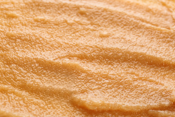 Codfish caviar as background