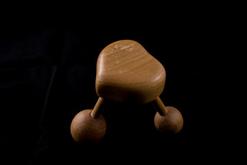 Wooden Heart Massager