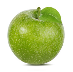 apple on a white background