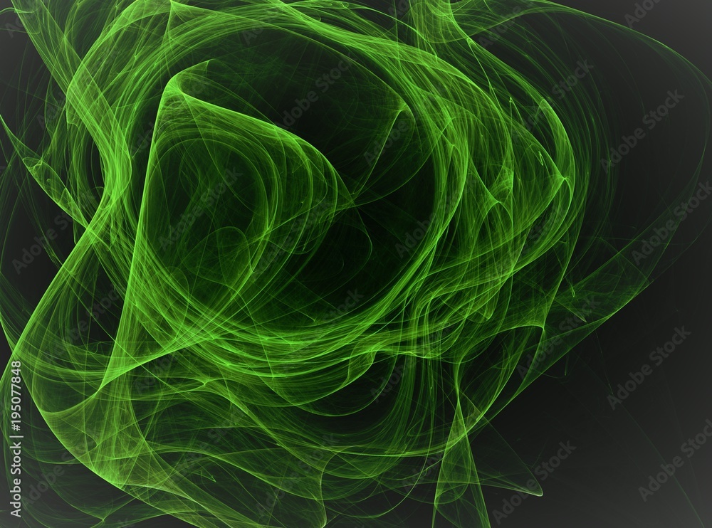 Poster beautiful color background. abstract fractal illustration generated by computer.