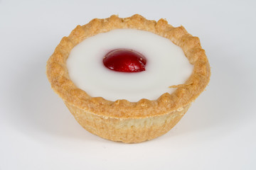 Cherry Bakewell tarts