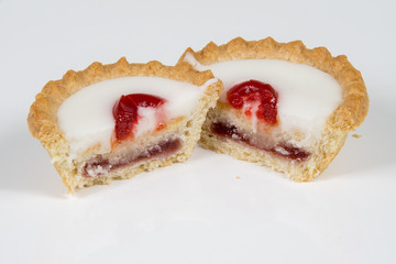 Cherry Bakewell tarts