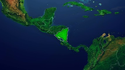 NICARAGUA MAP