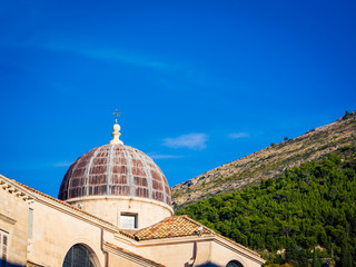 Church dome in Dubrovnik
