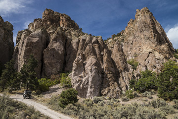 Rugged Rock Cliffs