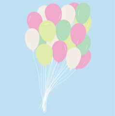 Naklejka premium balloons1