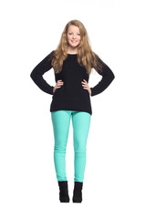 Fototapeta premium Caucasian young woman