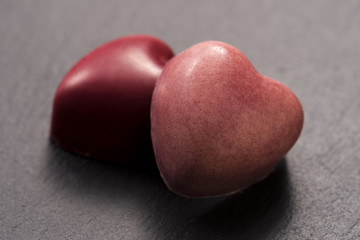 ハート型のチョコレート