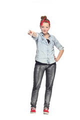 Caucasian young woman