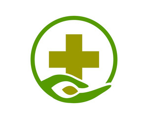 Obraz premium medical ornamental pattern image vector icon